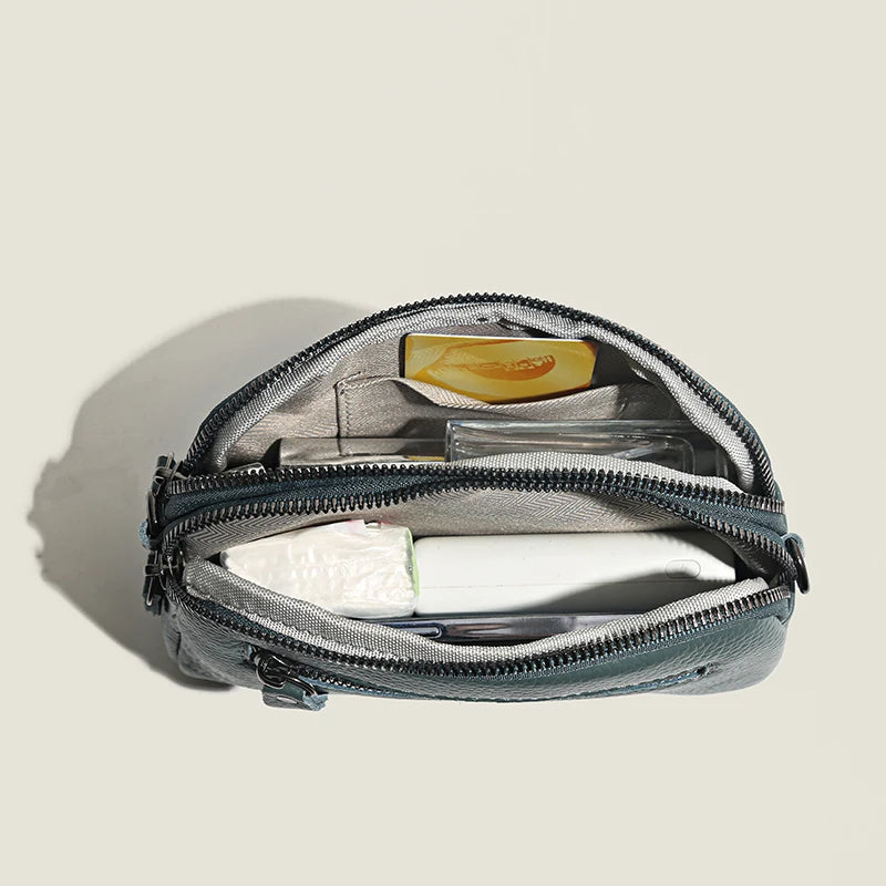 Léonie | Sac Bandoulière en Cuir Format Compact Élégant