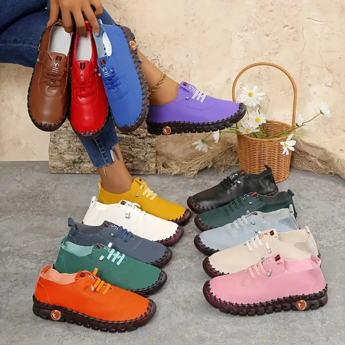 Diane | Baskets streetwear confort