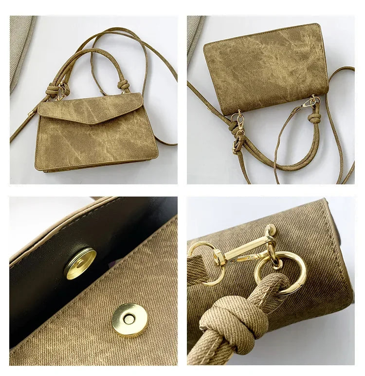 Lise | Petit Sac Carré Crossbody Design Minimaliste