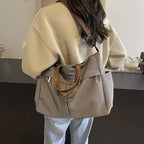 Fashion Women's Bag Large Capacity Tote Shoulder Bag Nylon Simple Tote Bag Crossbody Laptop Bag Commuting