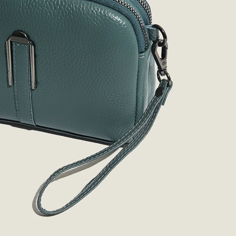 Léonie | Sac Bandoulière en Cuir Format Compact Élégant