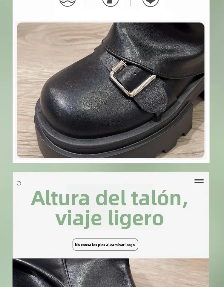 Caroline | Bottines rétro caramel
