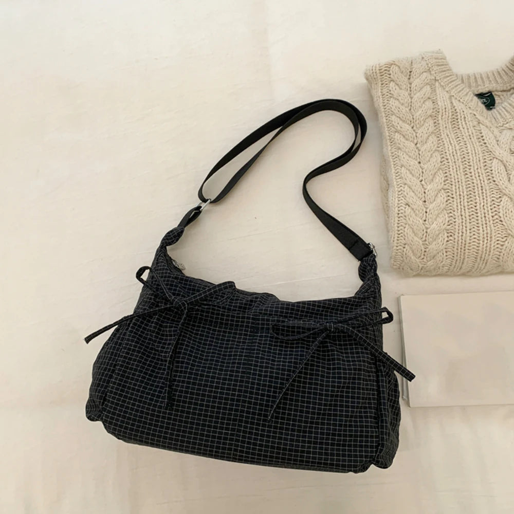 Andréa | Sac à Bandoulière Rétro à Carreaux