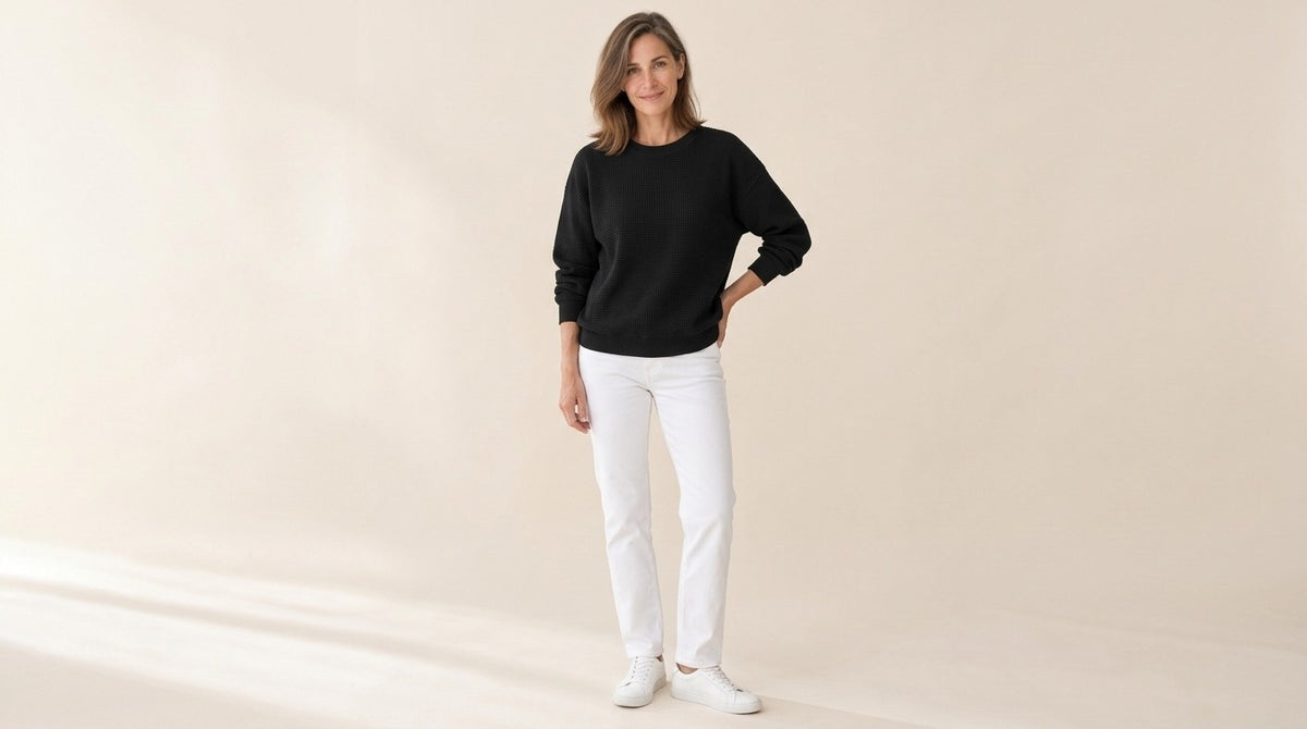 Honorine | Pull maille gaufrée