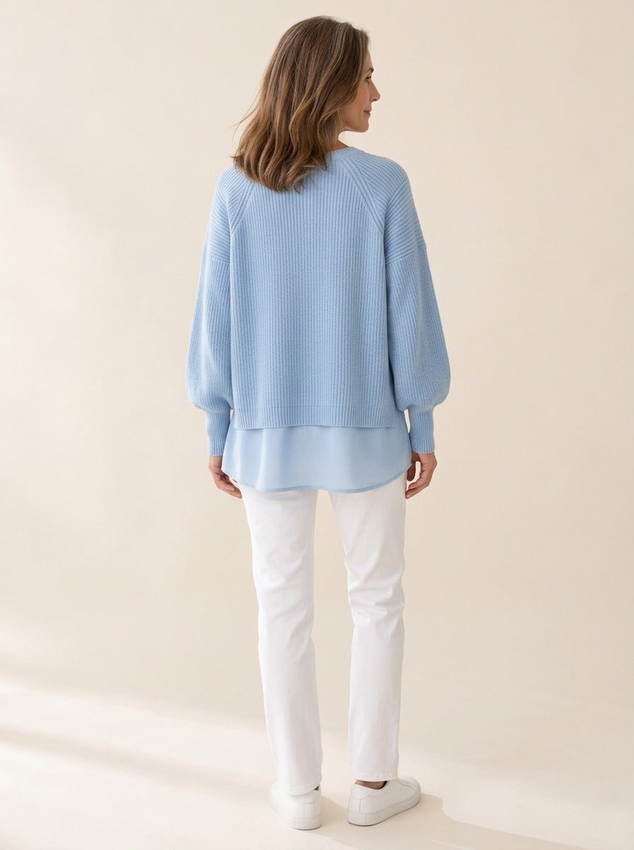 Kestlyn | Pull à effet superposé