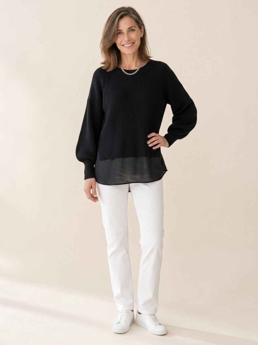 Kestlyn | Pull à effet superposé
