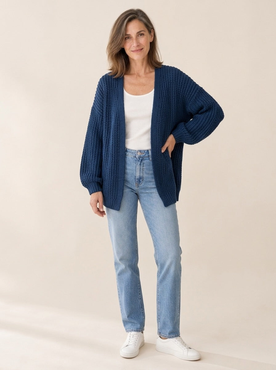 Margaux | Cardigan épais coupe ample