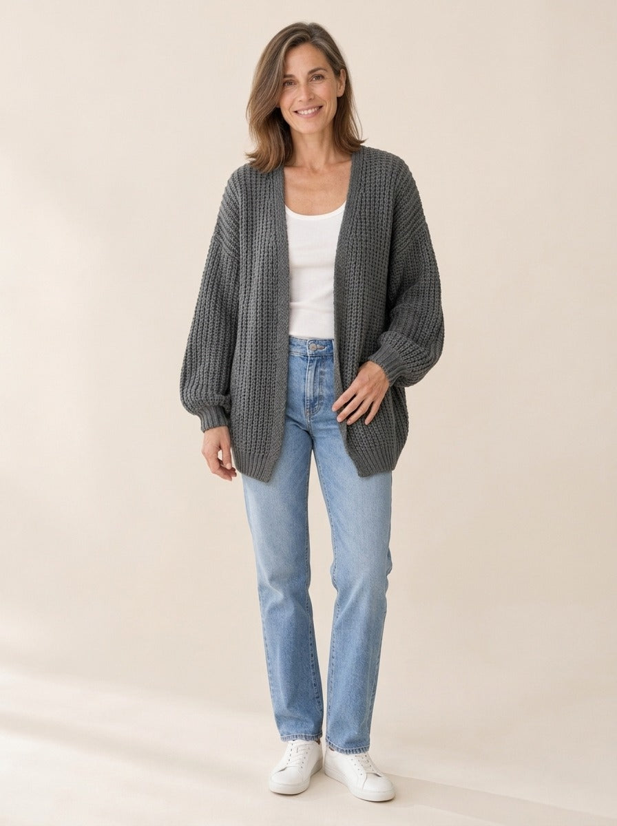 Margaux | Cardigan épais coupe ample