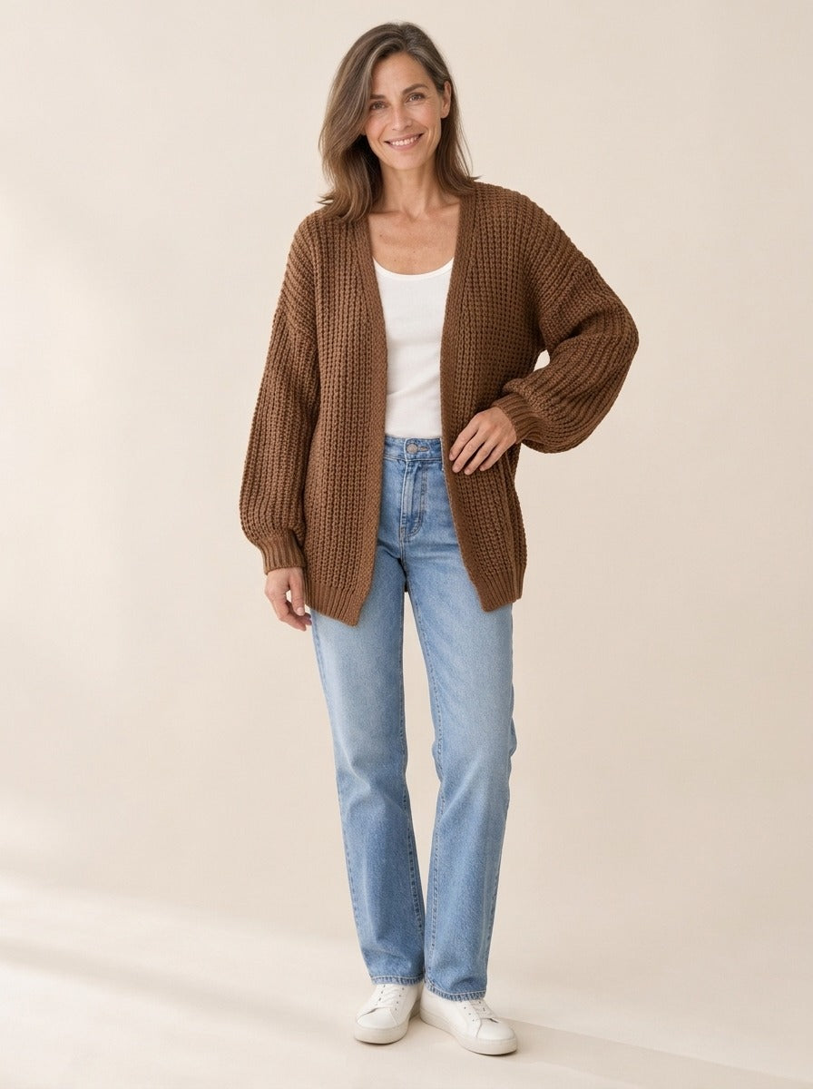 Margaux | Cardigan épais coupe ample
