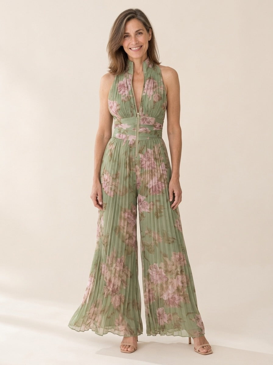 Blanche | Combinaison Fluide Taille Haute