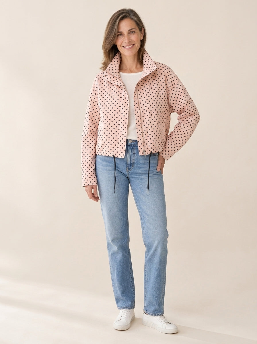 Bérénice | Bomber oversize à pois
