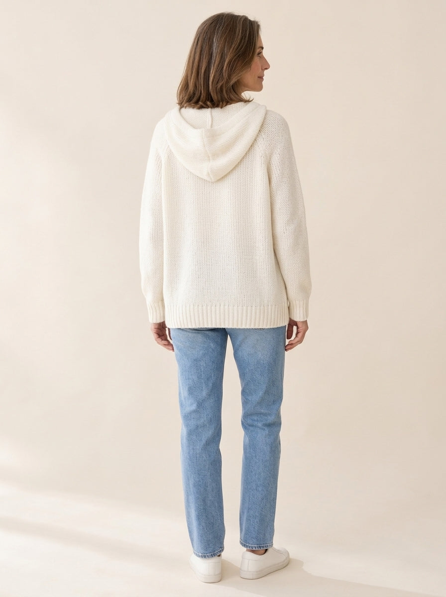 Brenda | Gilet à capuche douillet