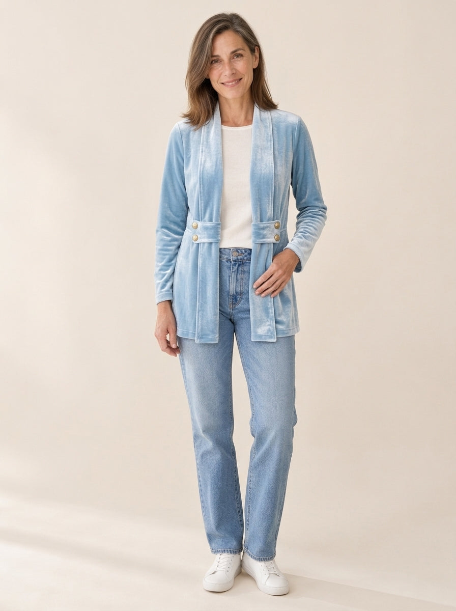 Holliwell | Veste à revers boutonnés