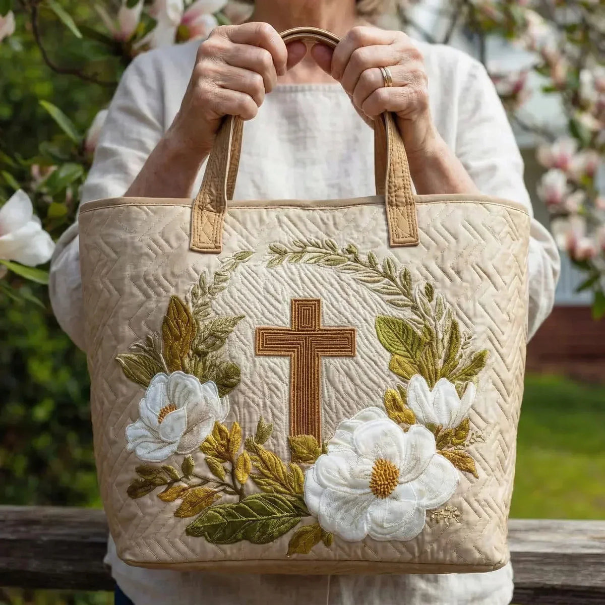 Nolwenn | Sac artisanal Croix sacrée