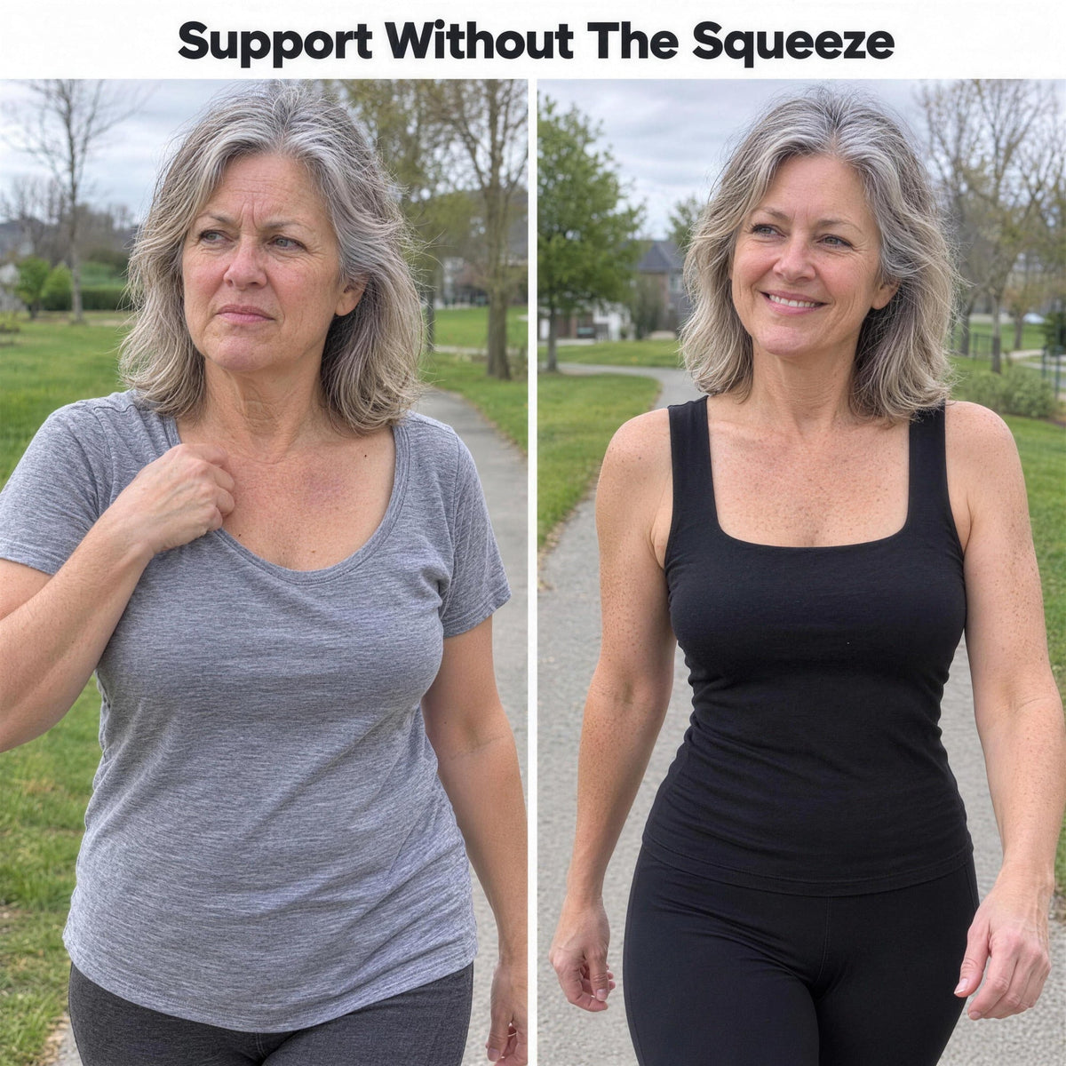 Le débardeur avec soutien-gorge intégré
